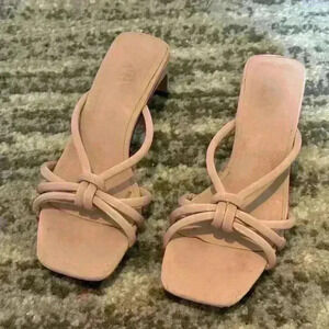 Baby Pink Pre-Loved Zara Heels